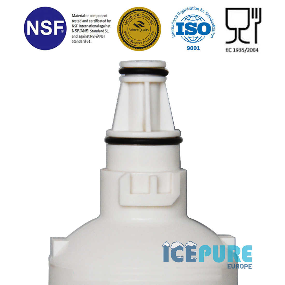 Filtre frigo americain ICEPURE RFC1000A remplace LG A0551EC