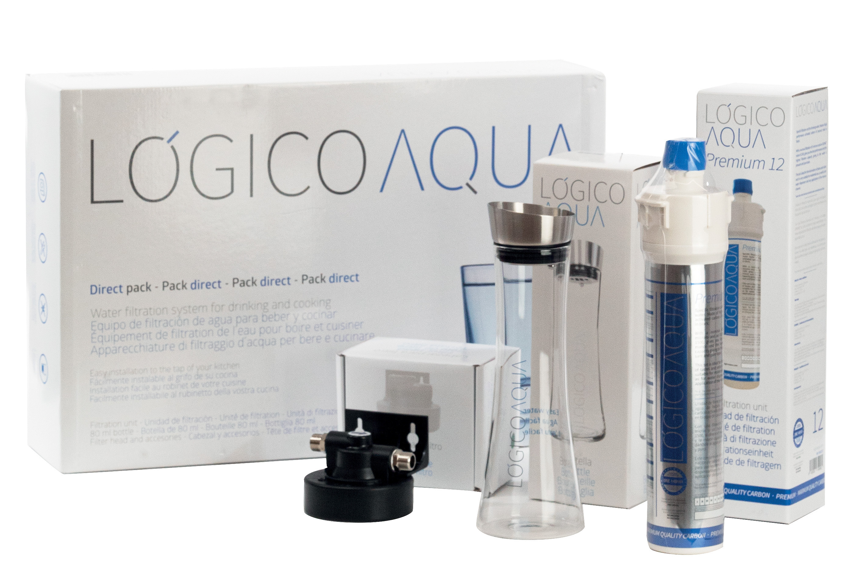 Logico Aqua Pack Direct - Filtration sous évier