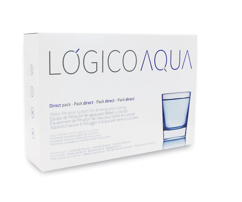 Purificateur d'eau Logico Aqua Pack Direct - Filtre eau robinet