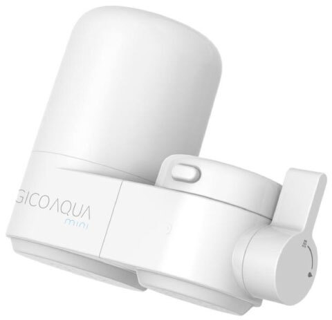 Filtre à Eau Pour Robinet - Purificateur Cuisine - Cartouche Lavable 0,1 µm - Acier Inoxydable
